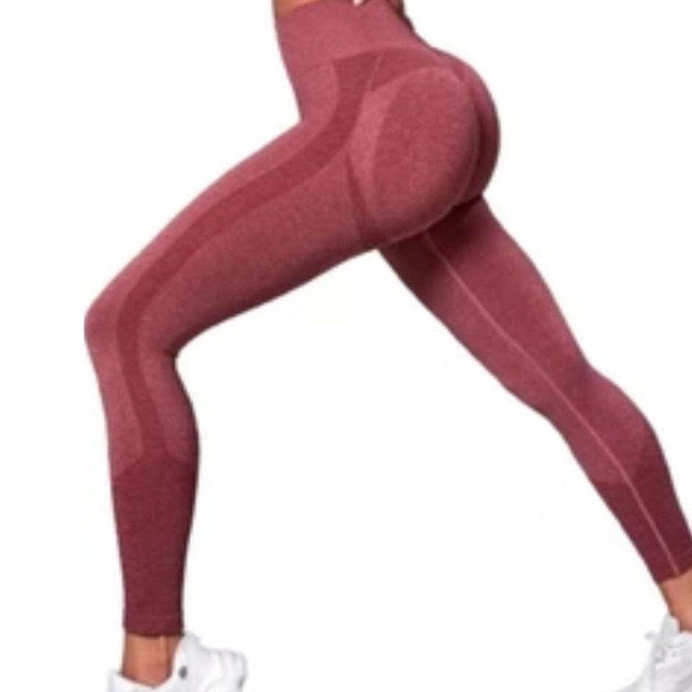 Calça Legging Fitness Empina Bumbum Com Cintura Alta