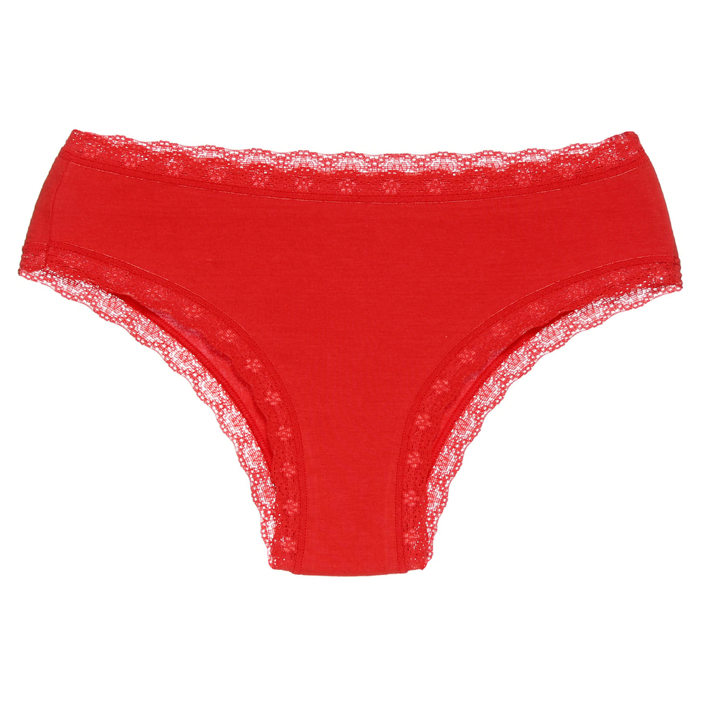 Calcinha Boreale De Algodão Cós Em Renda Dolcii