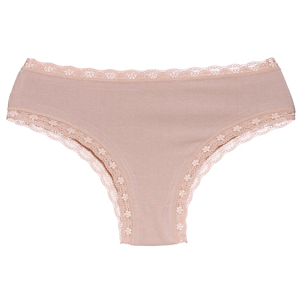 Calcinha Boreale De Algodão Cós Em Renda Dolcii