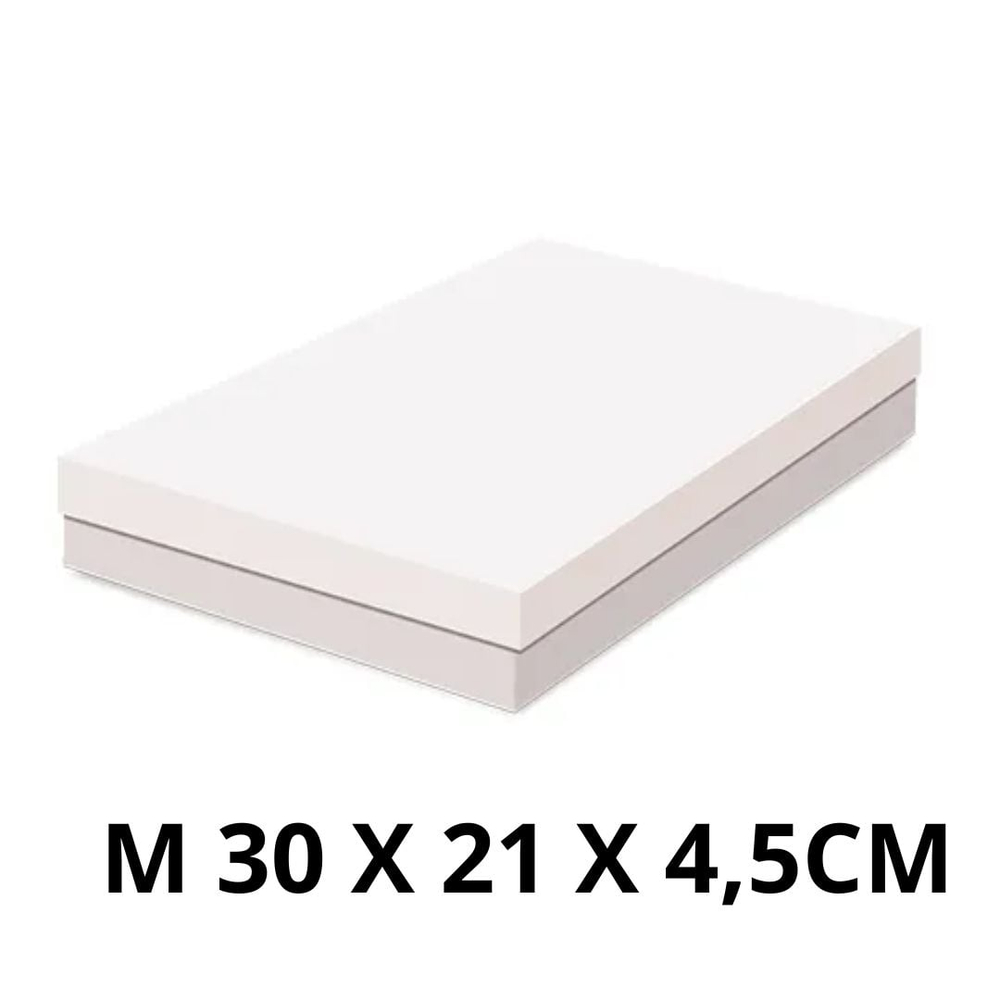 Caixa Para Presente Retangular Com Tampa Baixa Com Relevo Liso Cromus