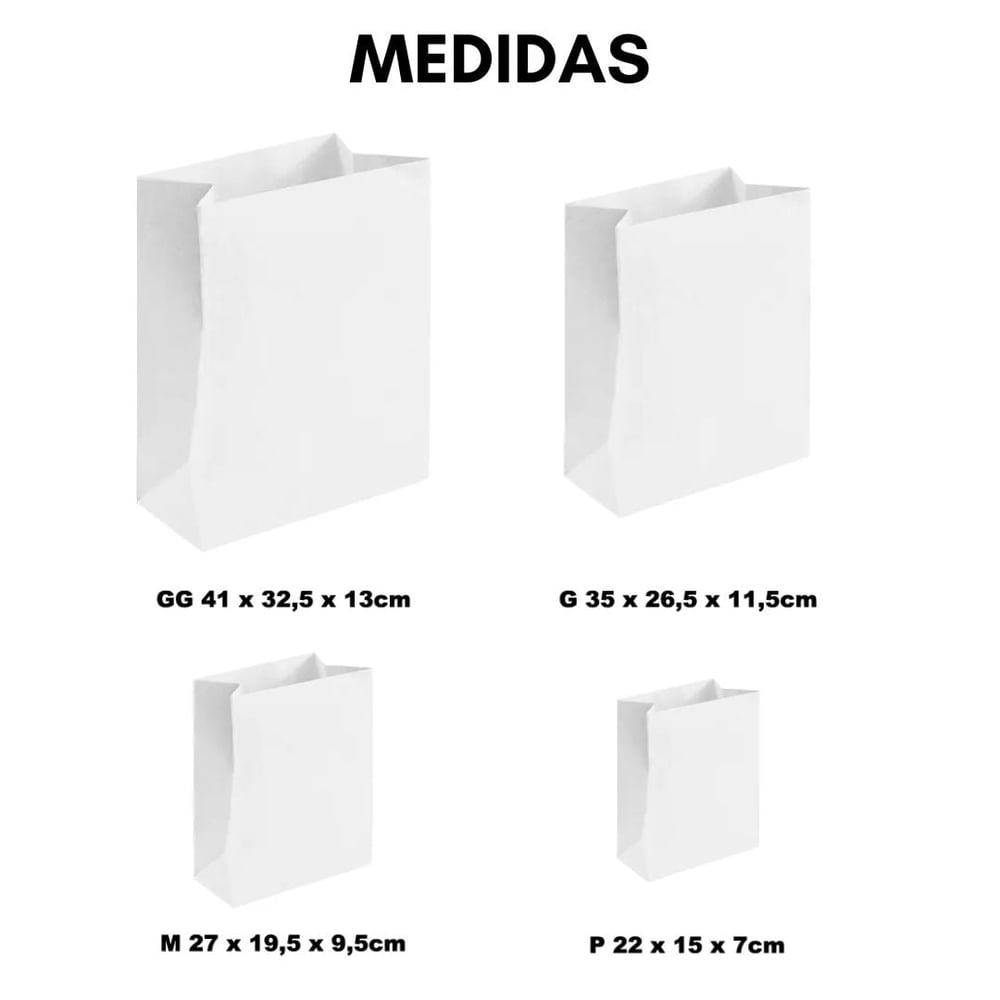 Saco De Papel M Para Presente Liso Cromus