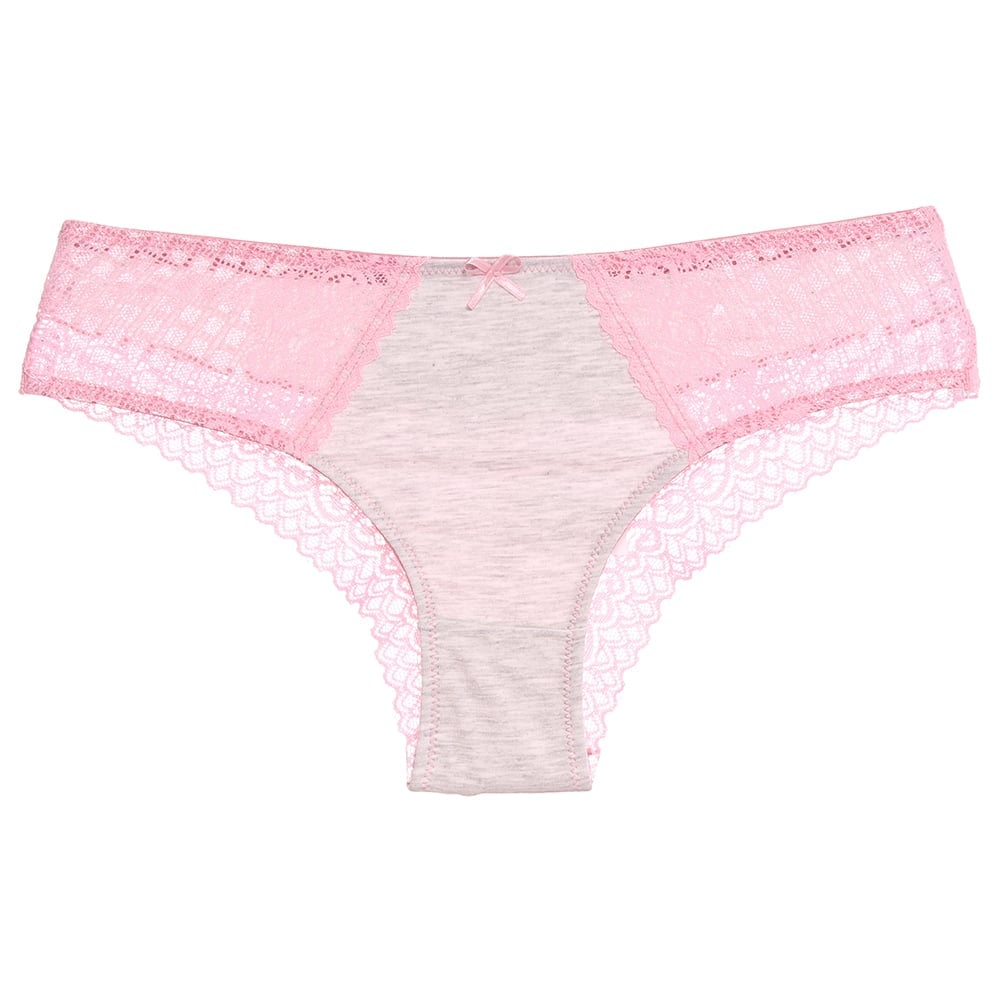 Calcinha Delicate Com Detalhes Em Renda Bonina