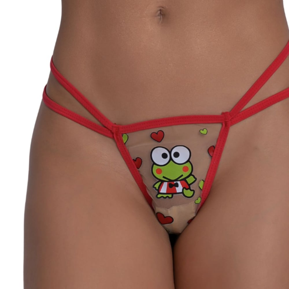 Calcinha Em Tule Sapinho Love Pimenta Sexy