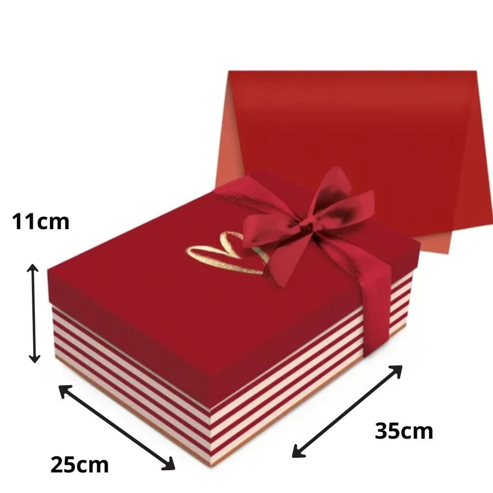 Kit Caixa De Presente M Season Love Cromus