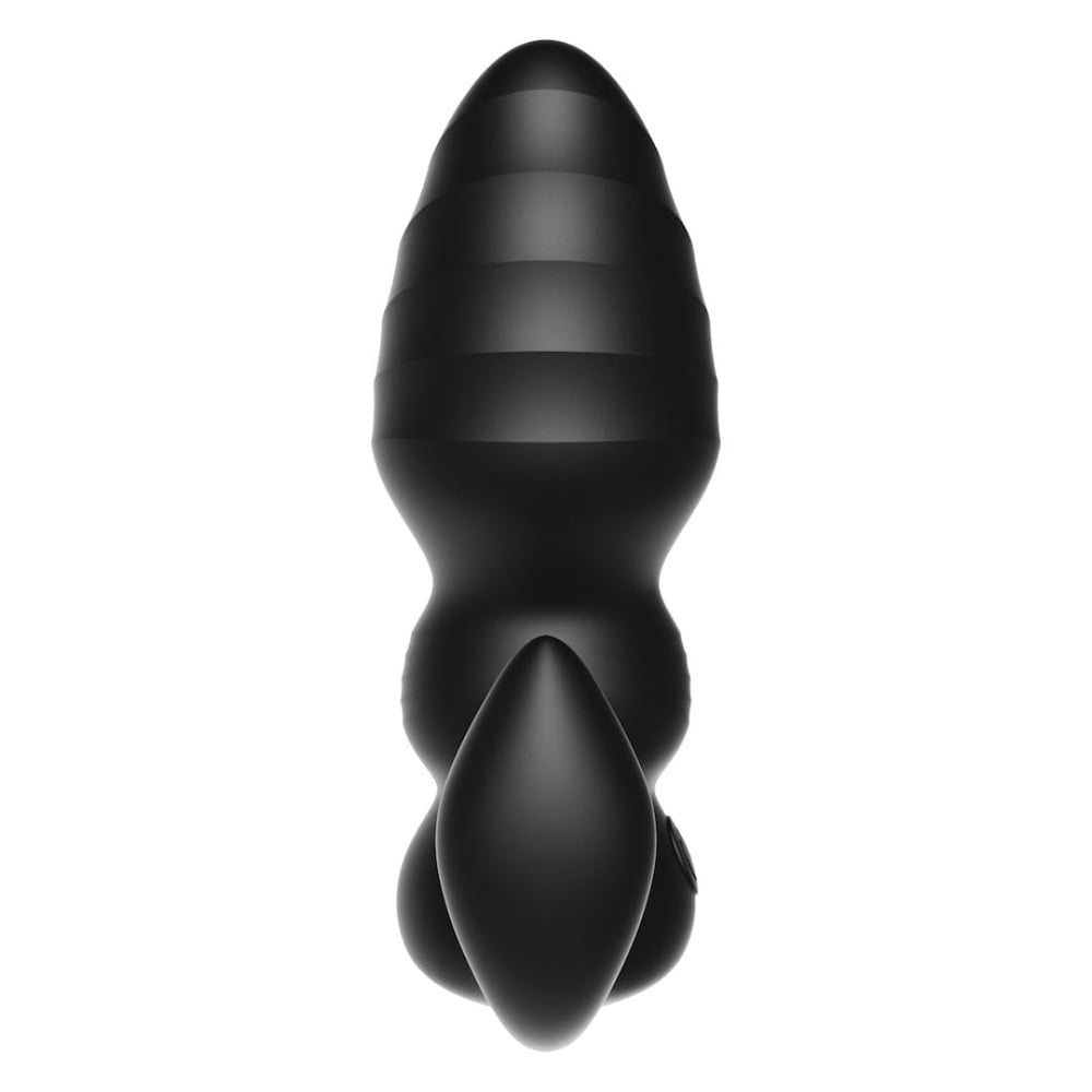 Plug Anal Duplo Gourd Com 7 Modos De Vibração E Controle Remoto