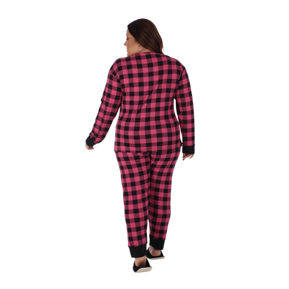 Pijama Total Print Suede Variados Victory