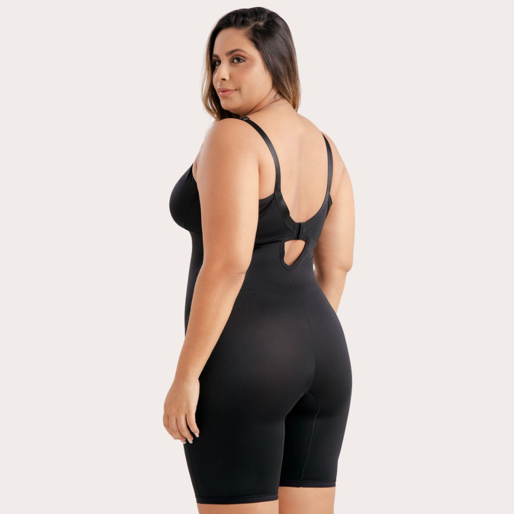 Modelador Macaquinho Sem Bojo Plus Size Vi Lingerie