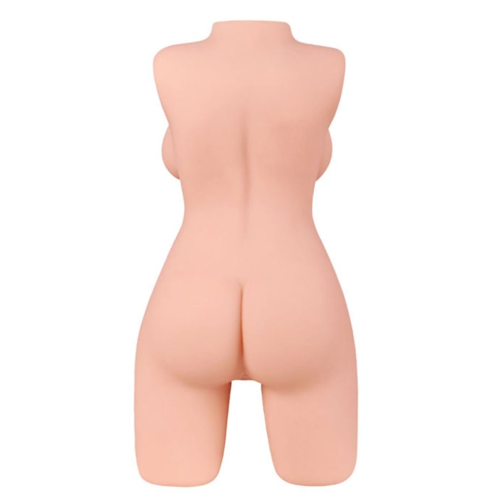 Masturbador Body Bust Com Vagina E ânus Penetráveis Vibe Toys
