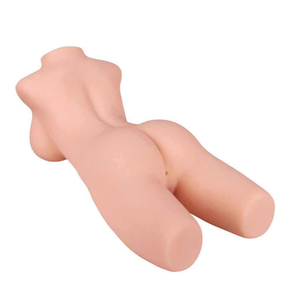 Masturbador Body Bust Com Vagina E ânus Penetráveis Vibe Toys