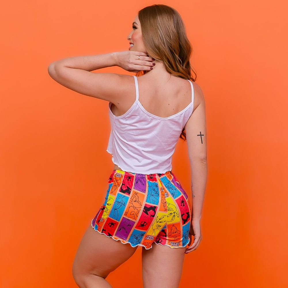 Short Doll Blogueirinha Looney Tunes Amável Moda íntima