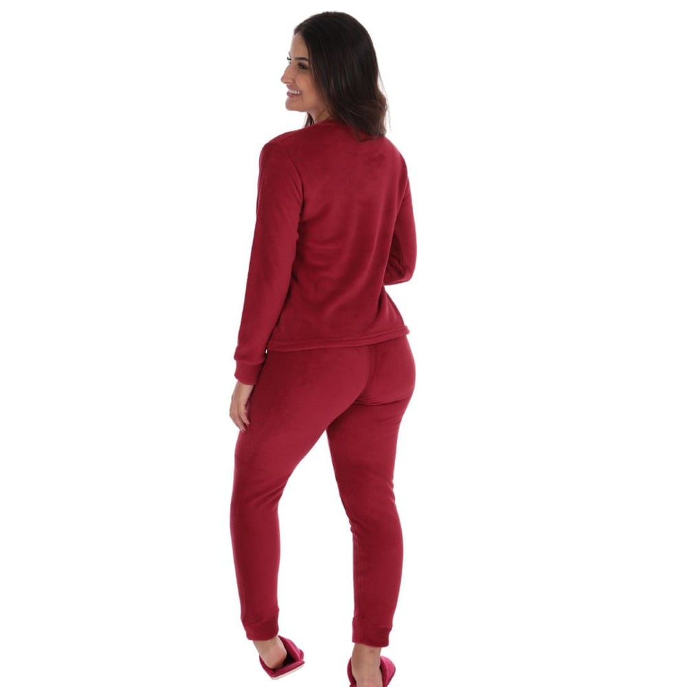 Pijama Fleece Liso Variados Victory