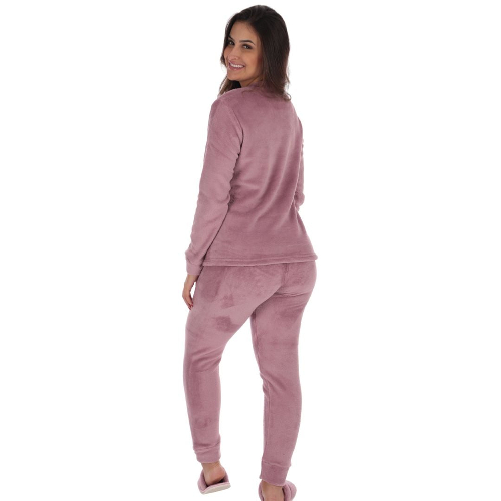 Pijama Fleece Liso Variados Victory
