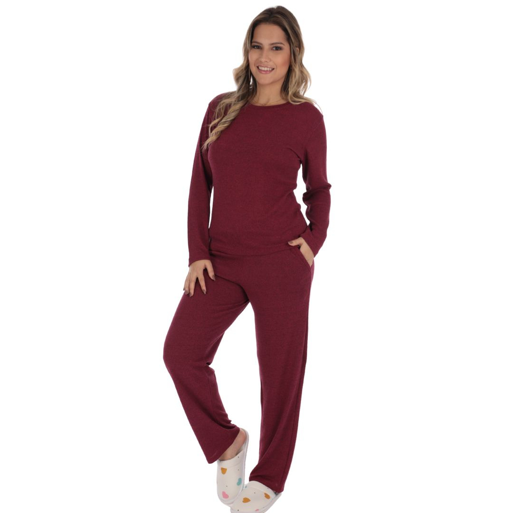 Pijama Moletinho Variados Victory