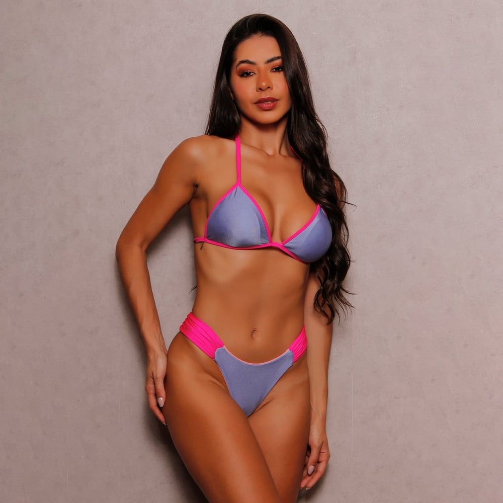 Biquíni Dupla Face Bahamas Com Bojo E Fio Duplo Hangar