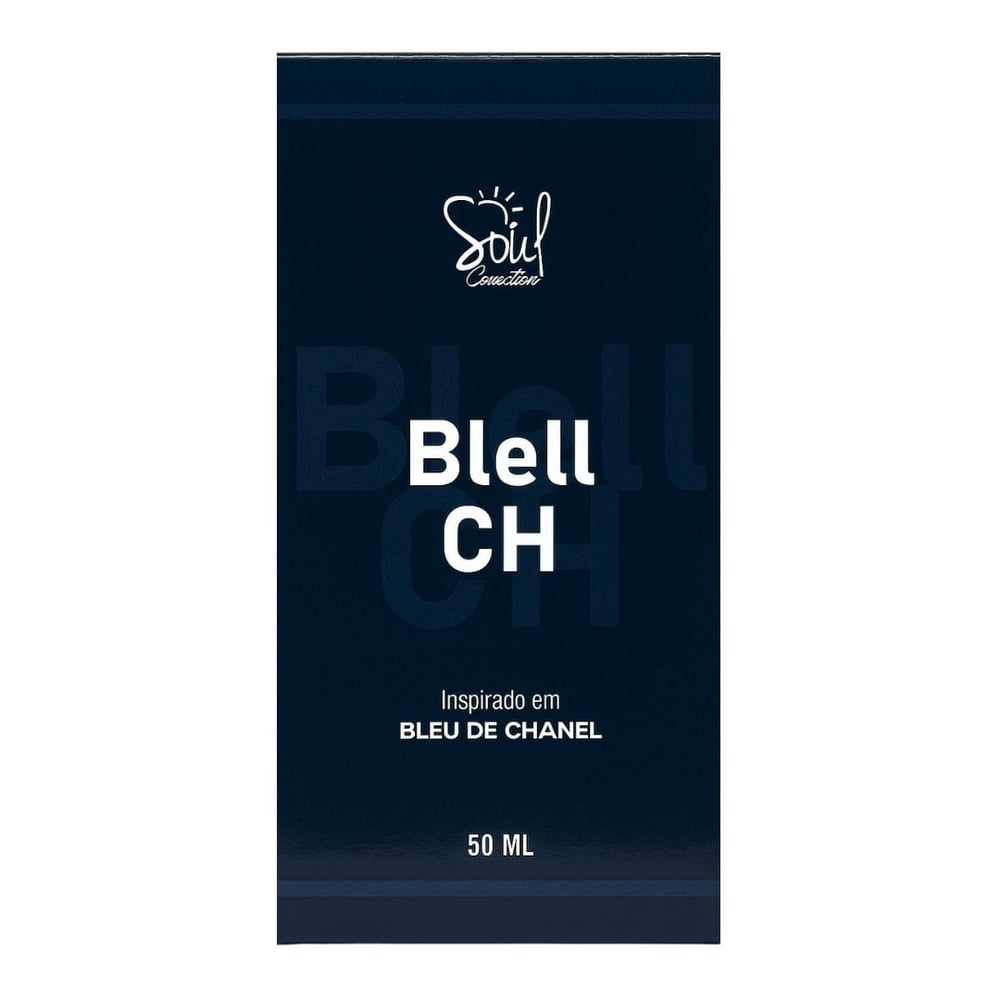 Blell Ch Colônia Masculina 50ml Soul Cosméticos