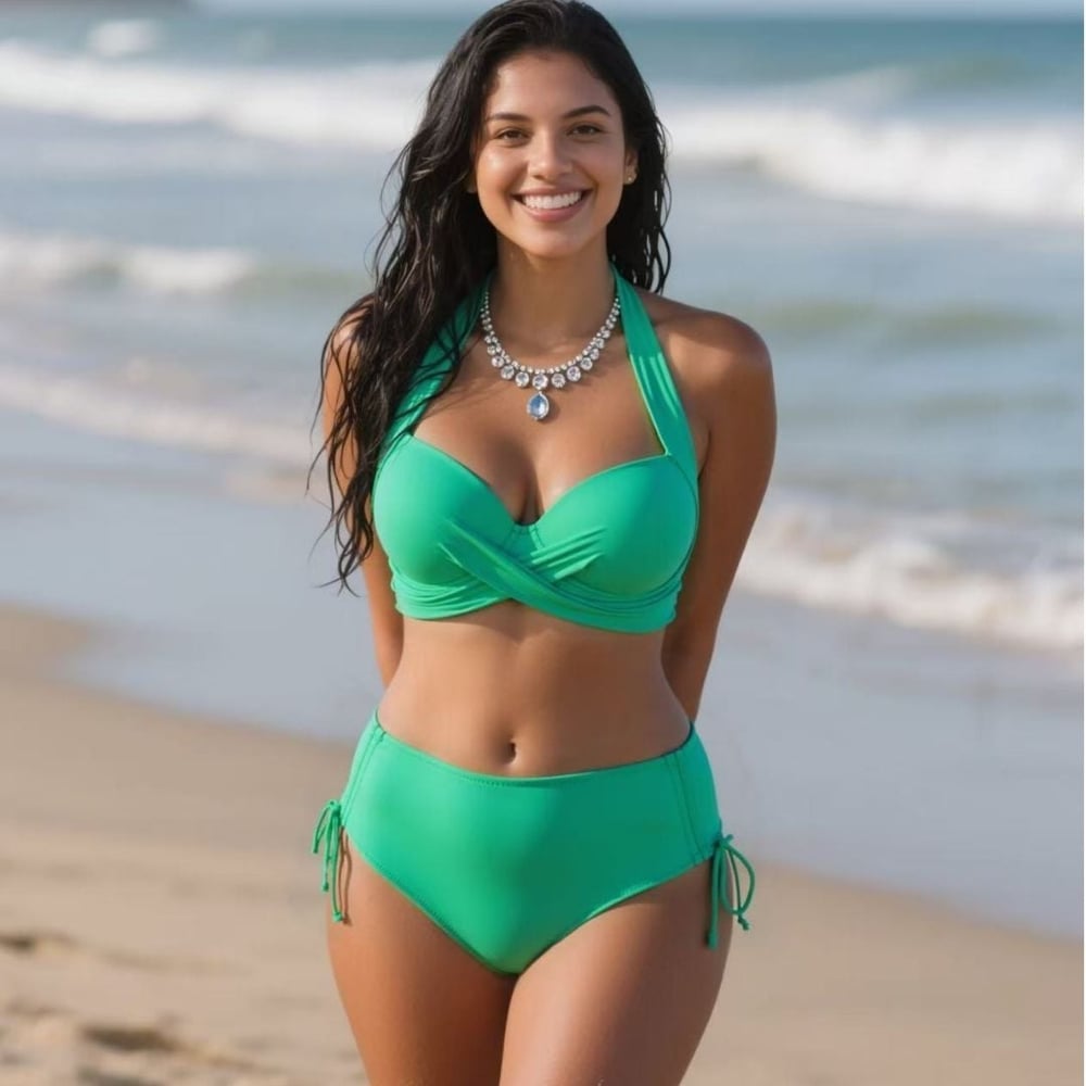 Biquíni Plus Size Isa Com Amarras Laterais Hangar Lingerie