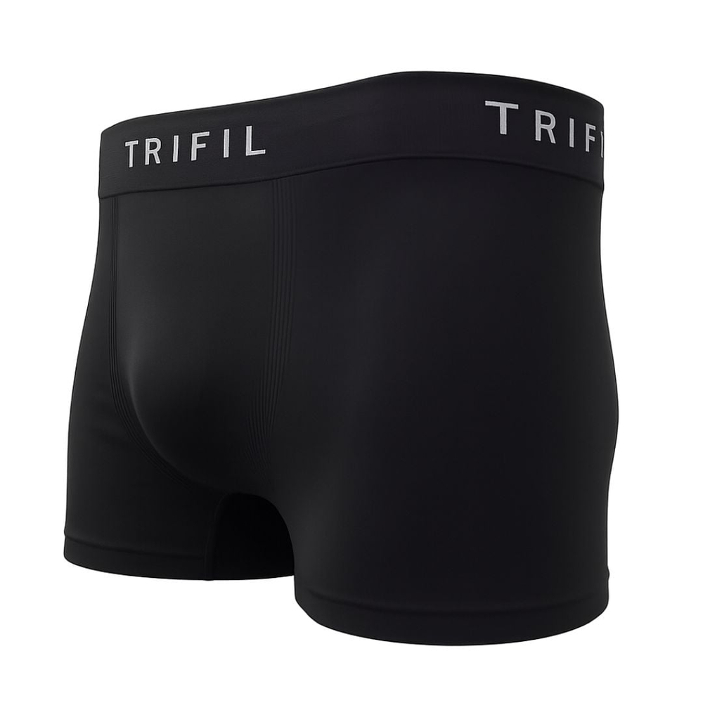 Cueca Boxer Sem Costura Lisa Trifil