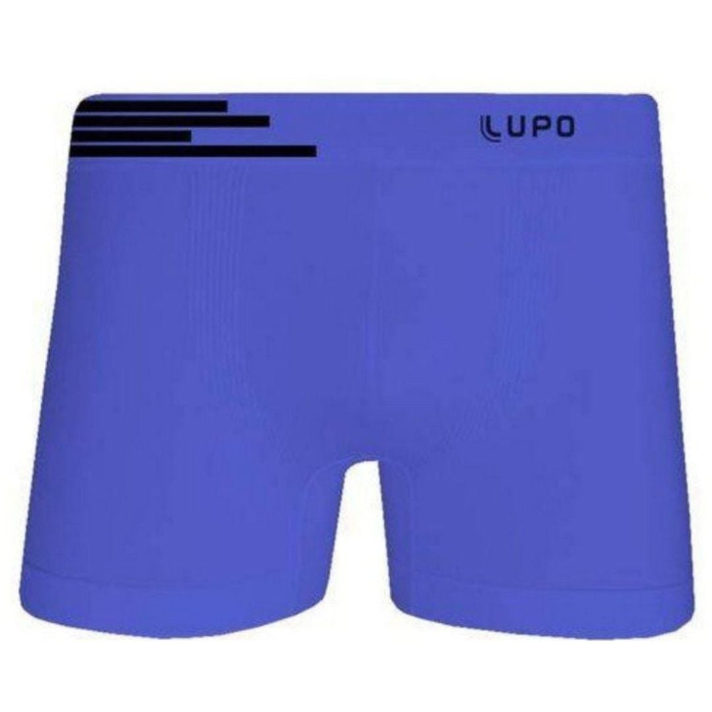 Cueca Adulto Boxer Microfibra Cós Listras Lupo