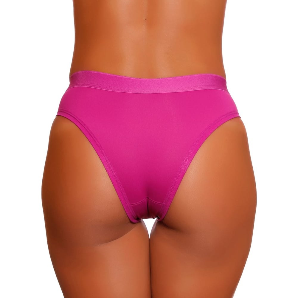 Calcinha Básica Soraia Com Elástico Na Cintura Edima