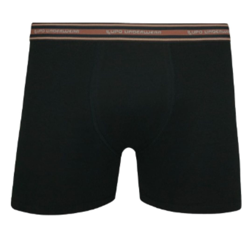 Cueca Boxer Algodão Com Elastico Personalizado Tamanho Especial Lupo