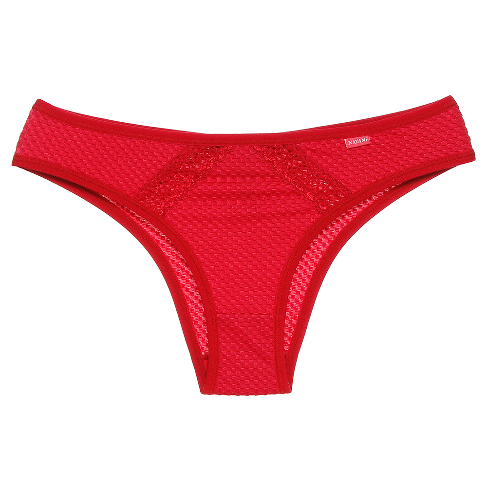 Calcinha Biquíni Com Recortes Em Renda Nayane