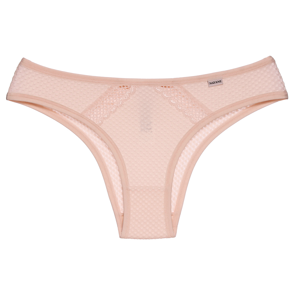 Calcinha Biquíni Com Recortes Em Renda Nayane