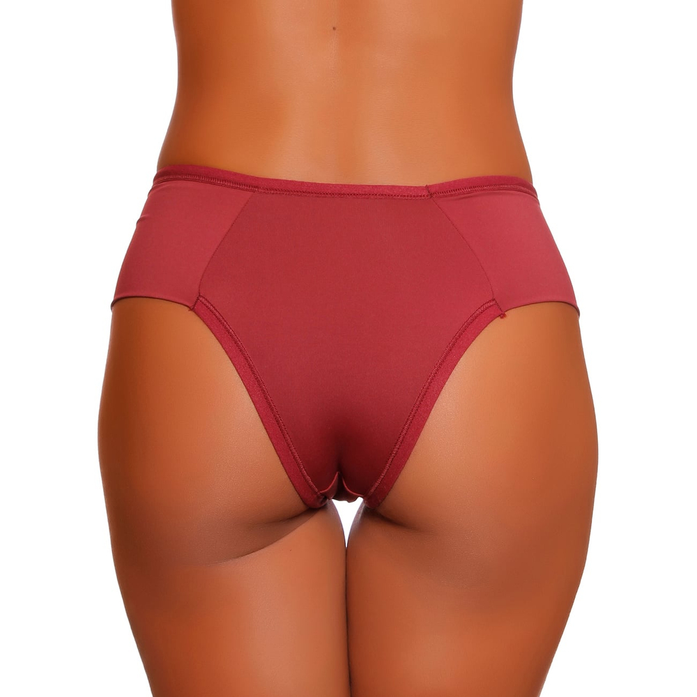 Calcinha Célia Lateral Dupla Lisa Fortal Lingerie