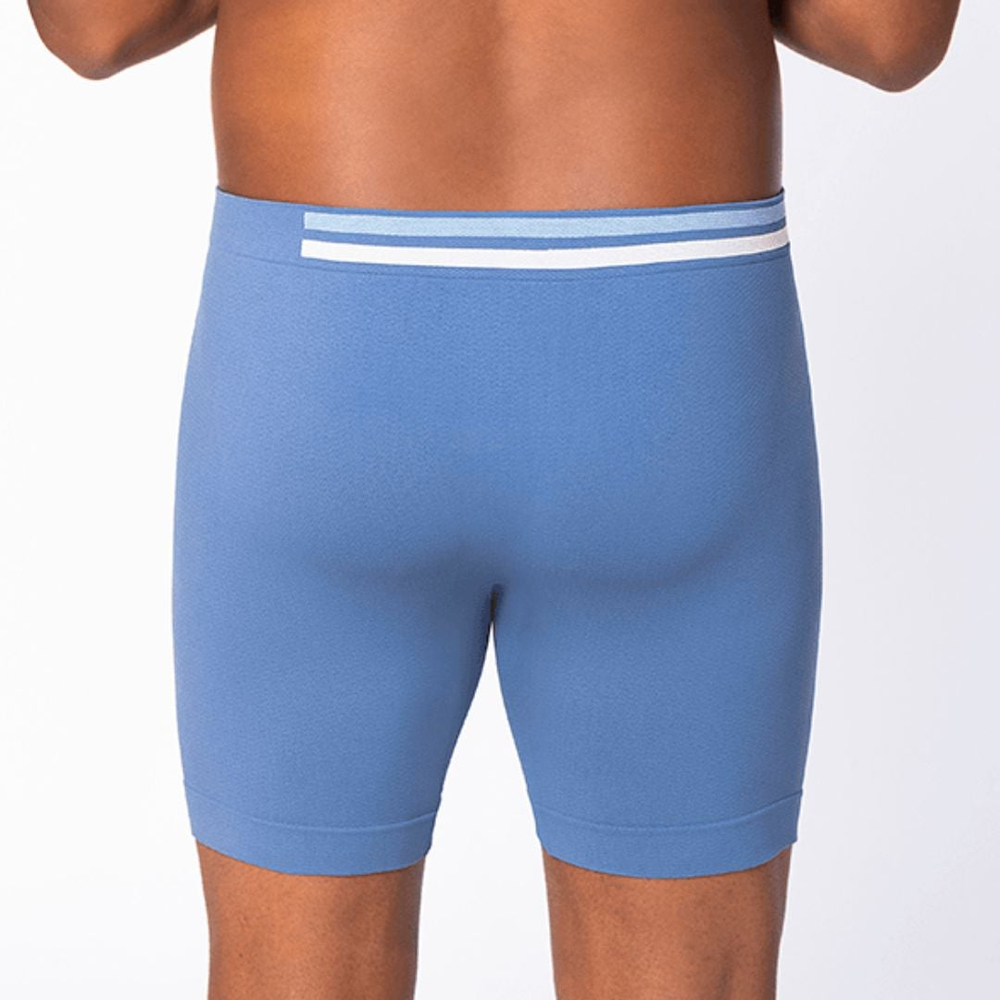 Cueca Boxer Plus Size Alongada Em Microfibra Sem Costura Lupo