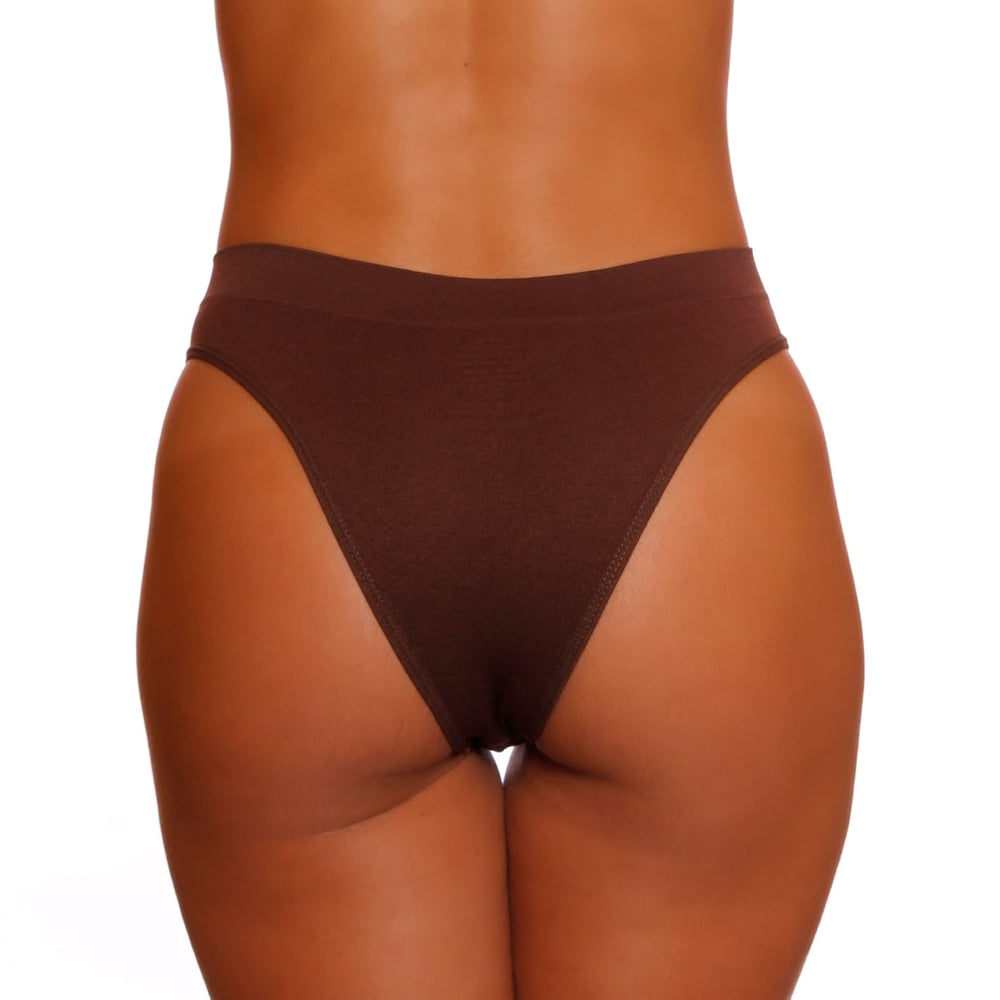 Calcinha Tanga Lisa Em Poliamida Hangar