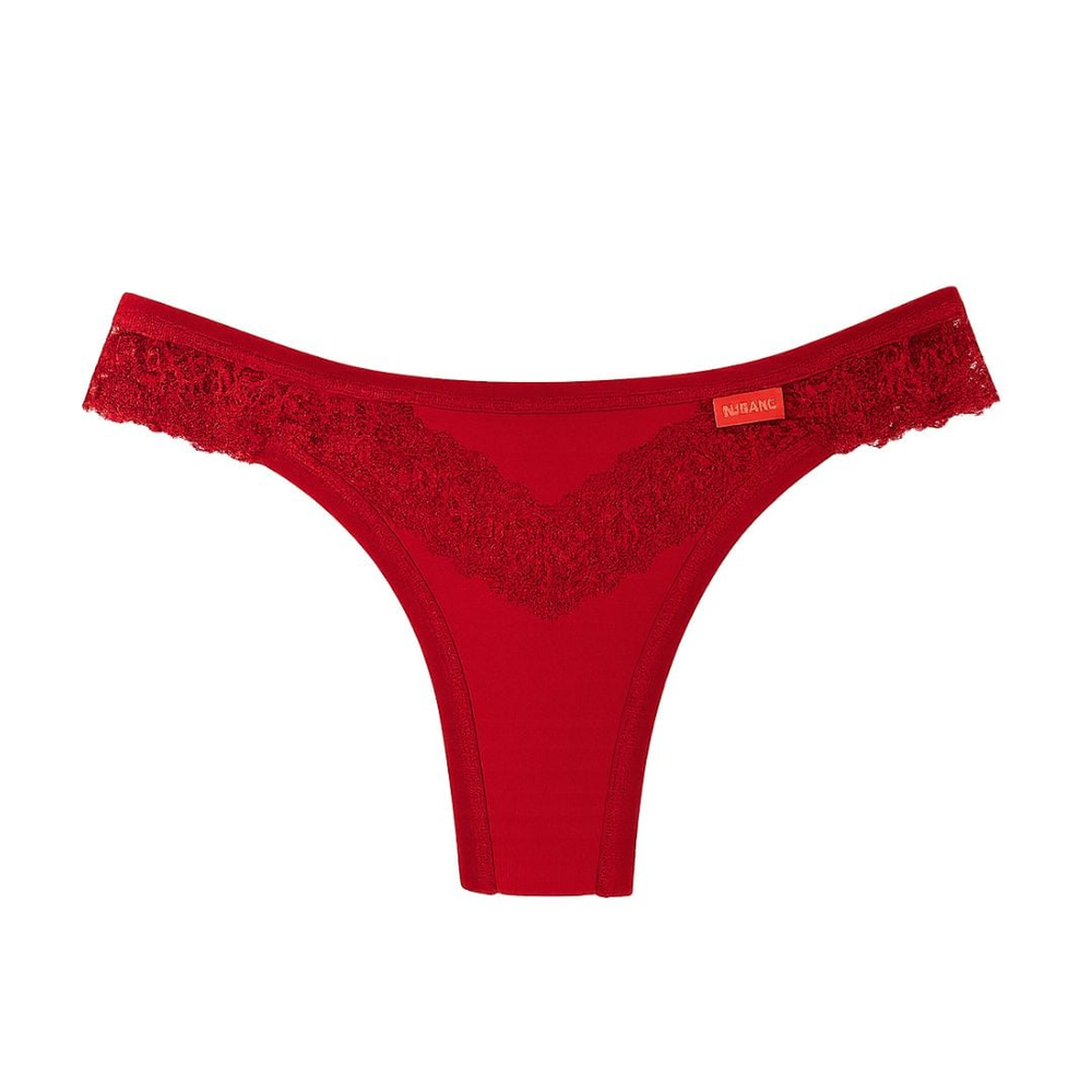 Calcinha Fio Dental Duplo Renda V Nayane