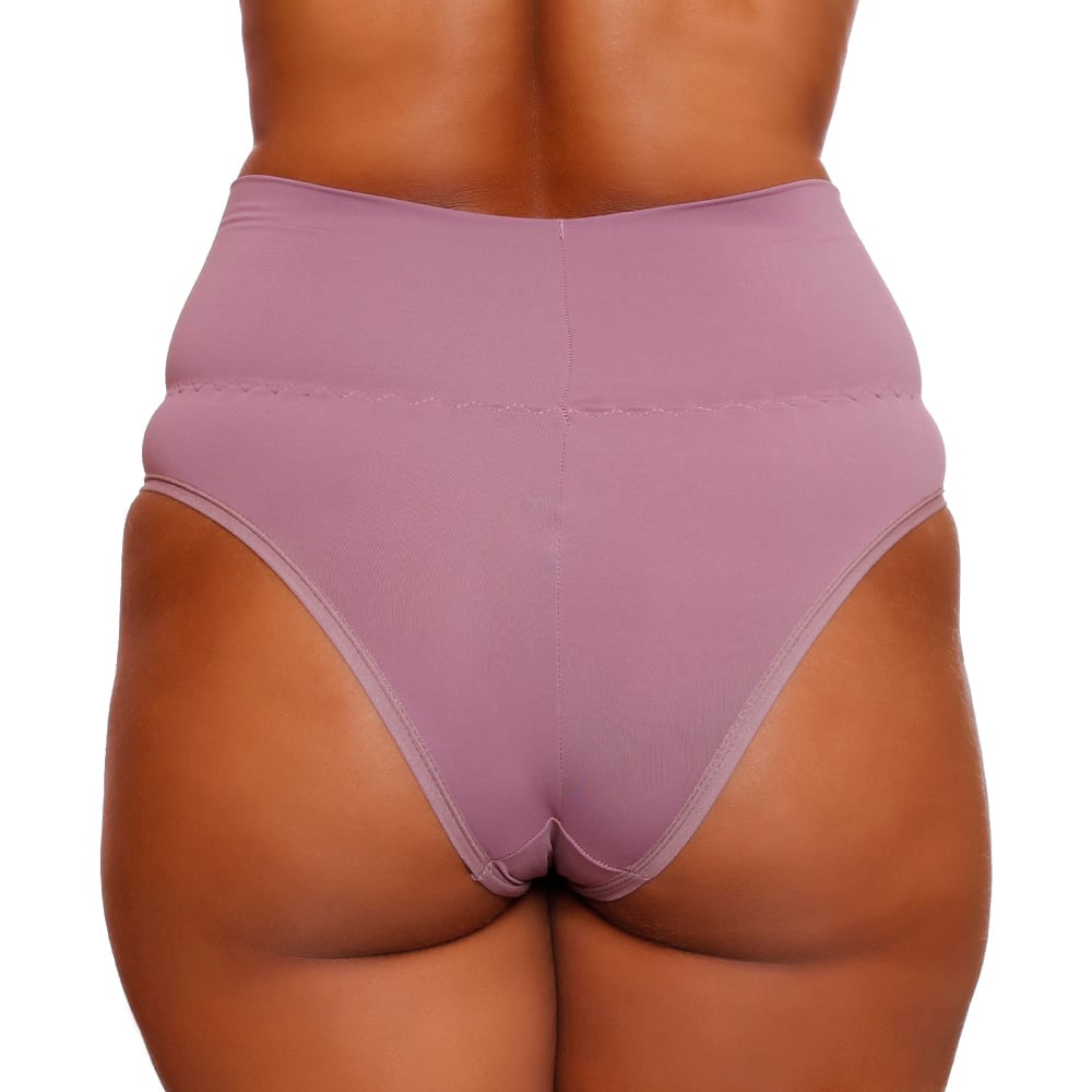 Calcinha Cós Alto E Cintura Dupla Plus Size Tom Secreto By Dy Girl