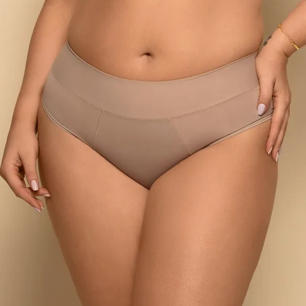 Calcinha Plus Size Fio Duplo Pala Lisa Nayane