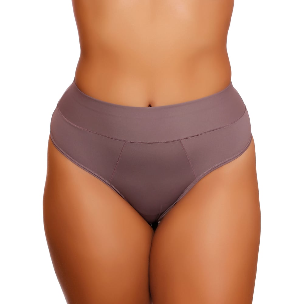 Calcinha Plus Size Fio Duplo Pala Lisa Nayane