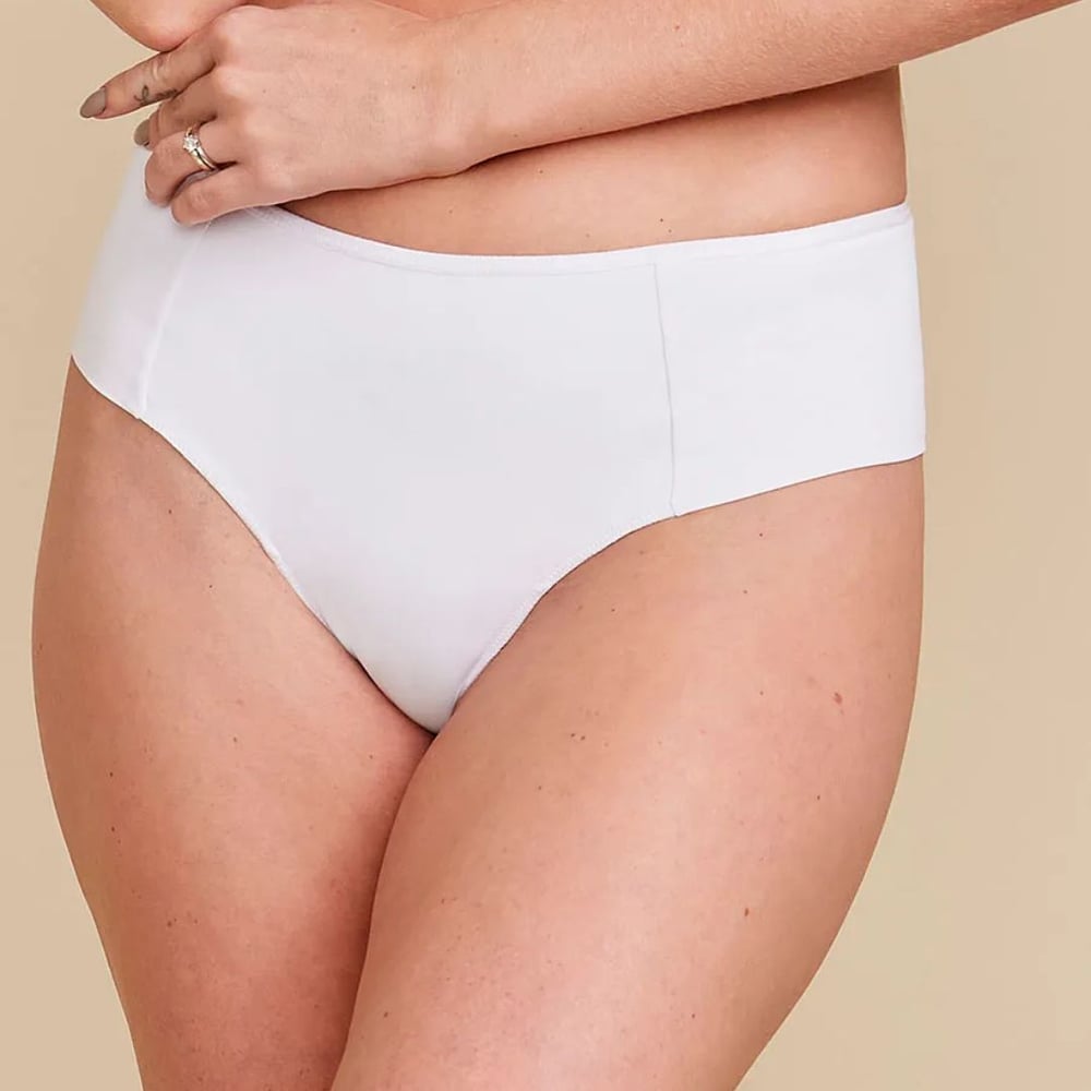 Calcinha Fio Dental Lisa Com Laterais Largas Bonjour