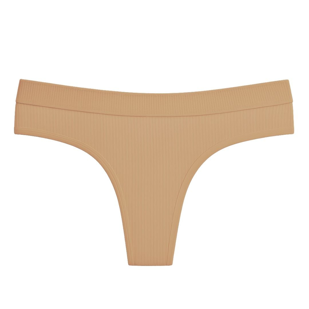 Calcinha Fio Duplo Garota Tecido Canelado Concept Lingerie