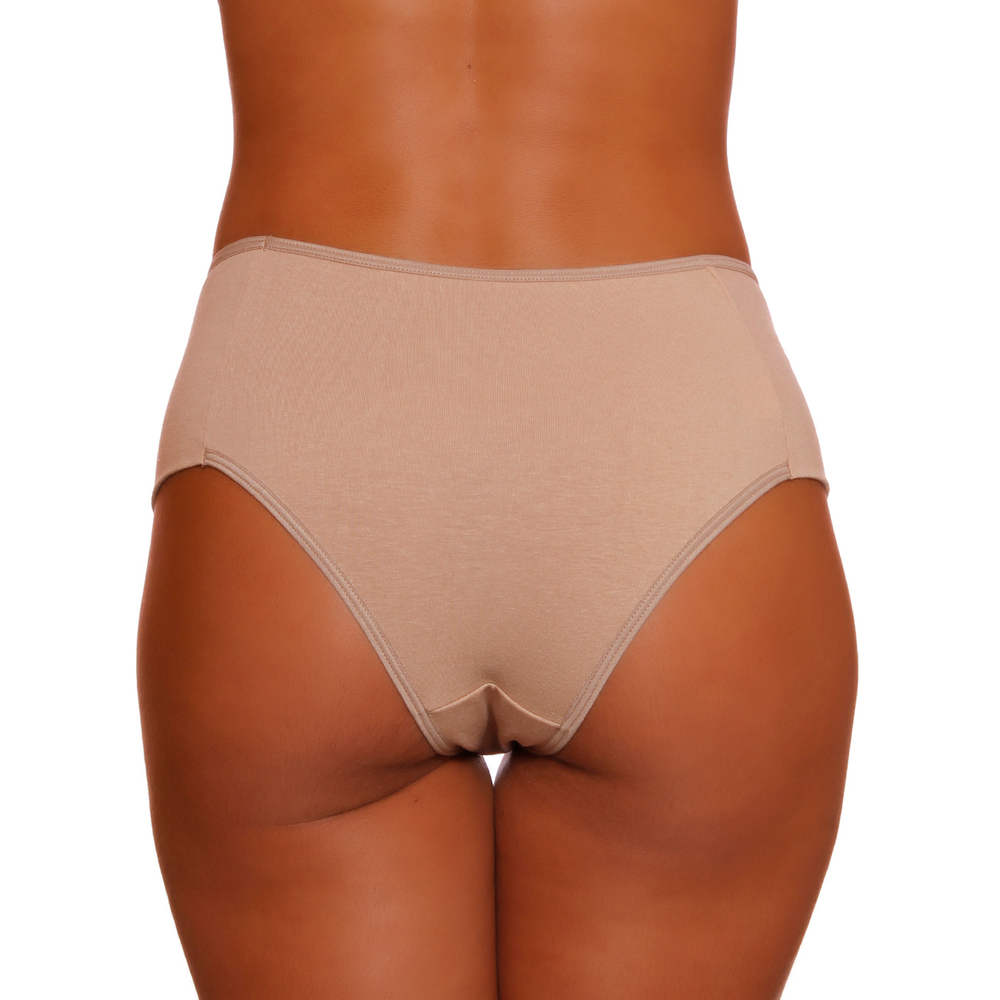 Calcinha Lais Cós Alto Em Cotton Patitex