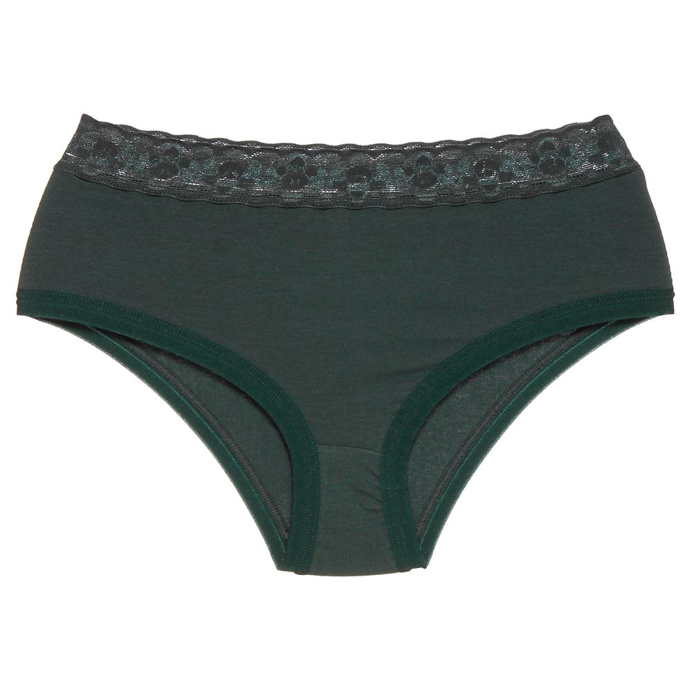 Calcinha Tangona Em Cotton Detalhe Renda Dolcii