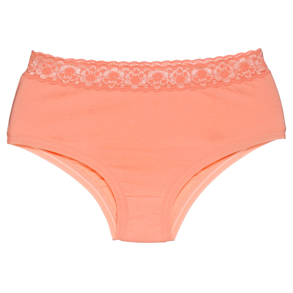 Calcinha Tangona Em Cotton Detalhe Renda Dolcii