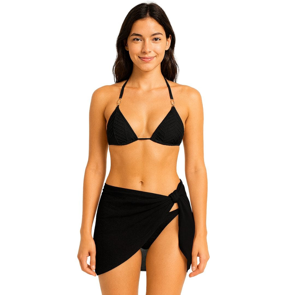 Triquíni Canelado Alice Com Detalhes Em Búzios Hangar Lingerie