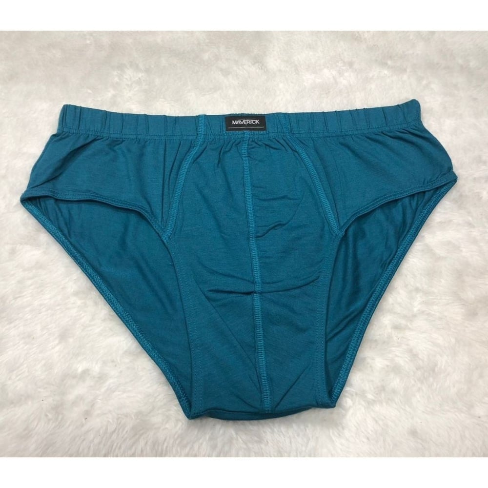 Cueca Slip Em Viscose Cós Embutido Natural Confort