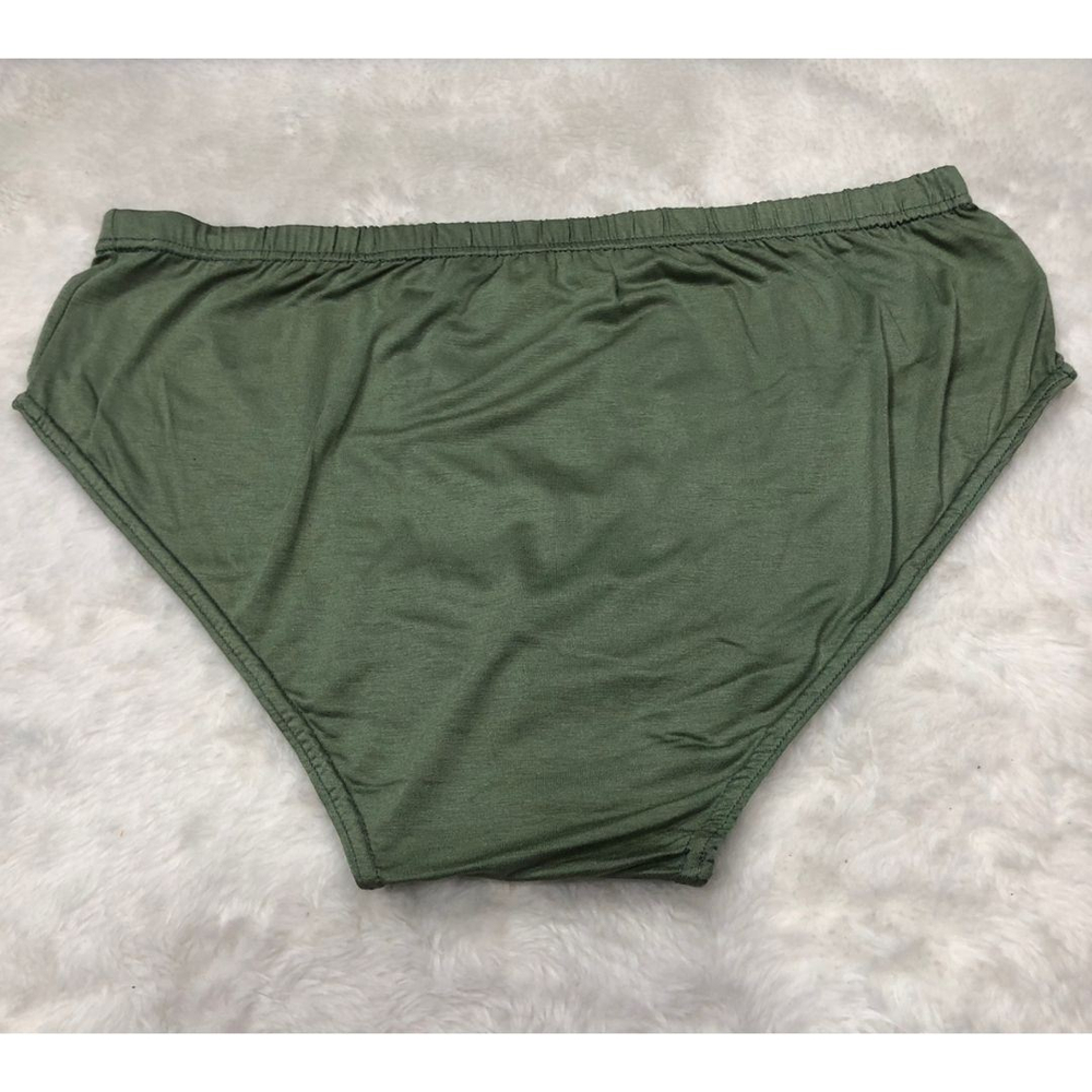 Cueca Slip Em Viscose Cós Embutido Natural Confort