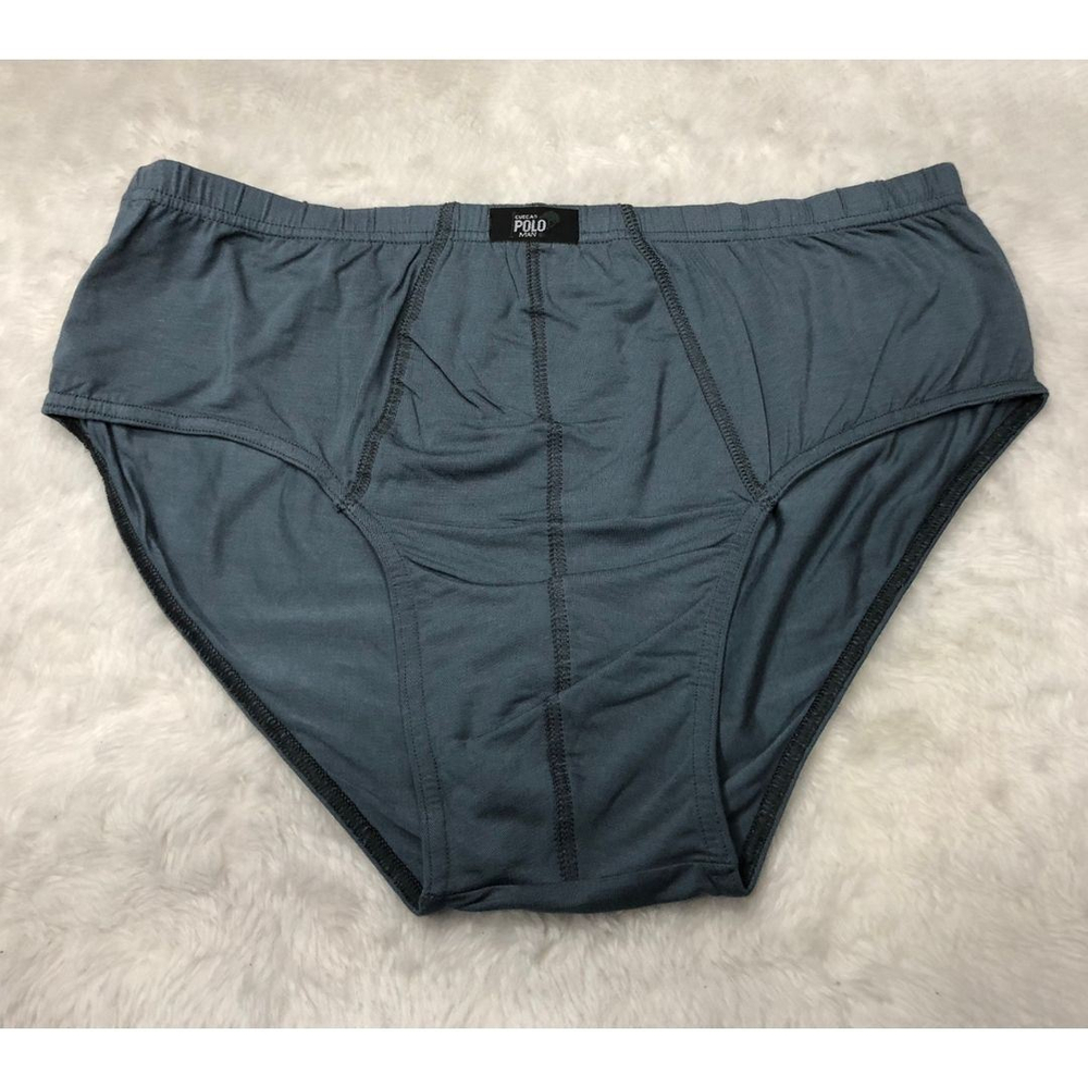 Cueca Slip Em Viscose Cós Embutido Natural Confort