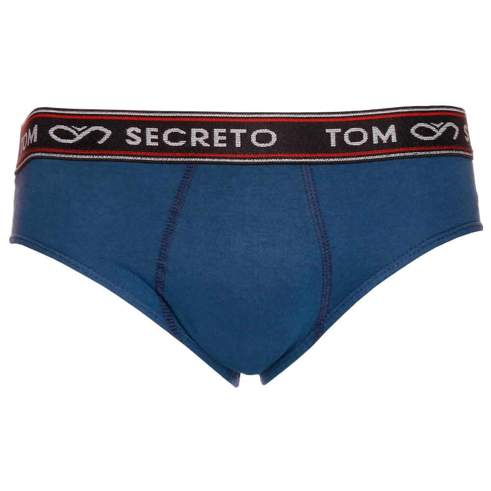 Cueca Adulto Slip Em Algodão Tom Secreto