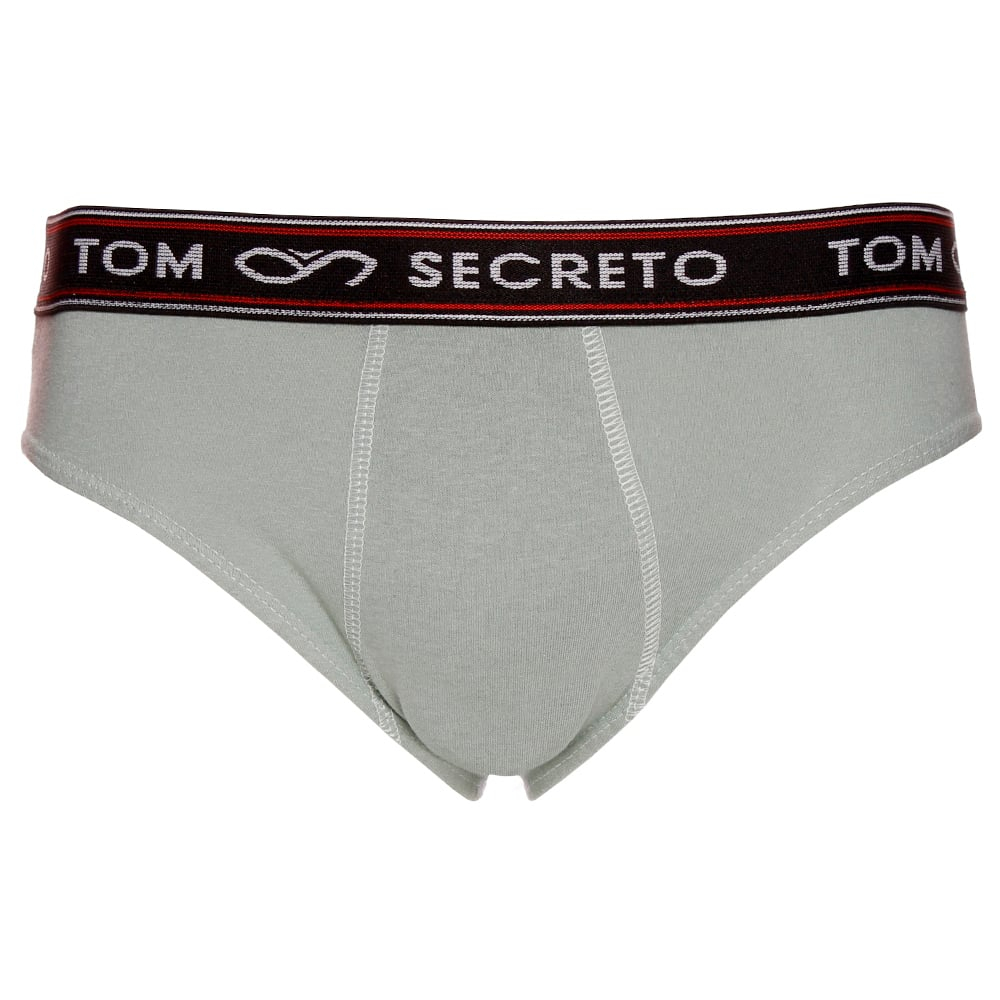 Cueca Adulto Slip Em Algodão Tom Secreto