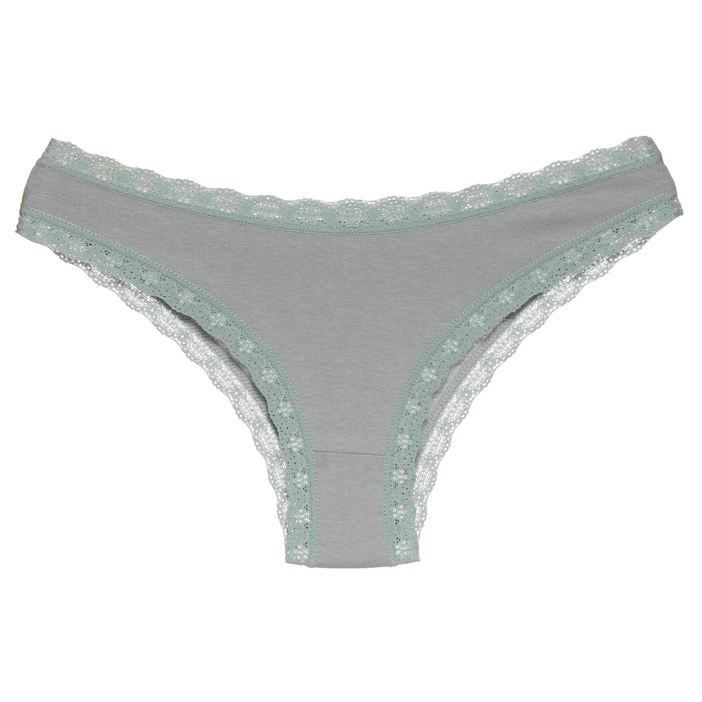 Calcinha Renda Boreale Lisa Em Algodão Ce&dy Lingerie