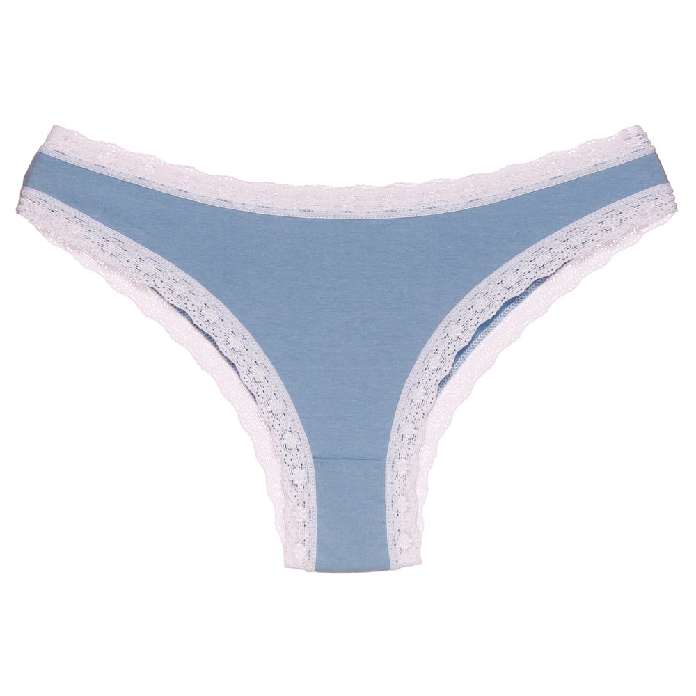 Calcinha Renda Boreale Lisa Em Algodão Ce&dy Lingerie