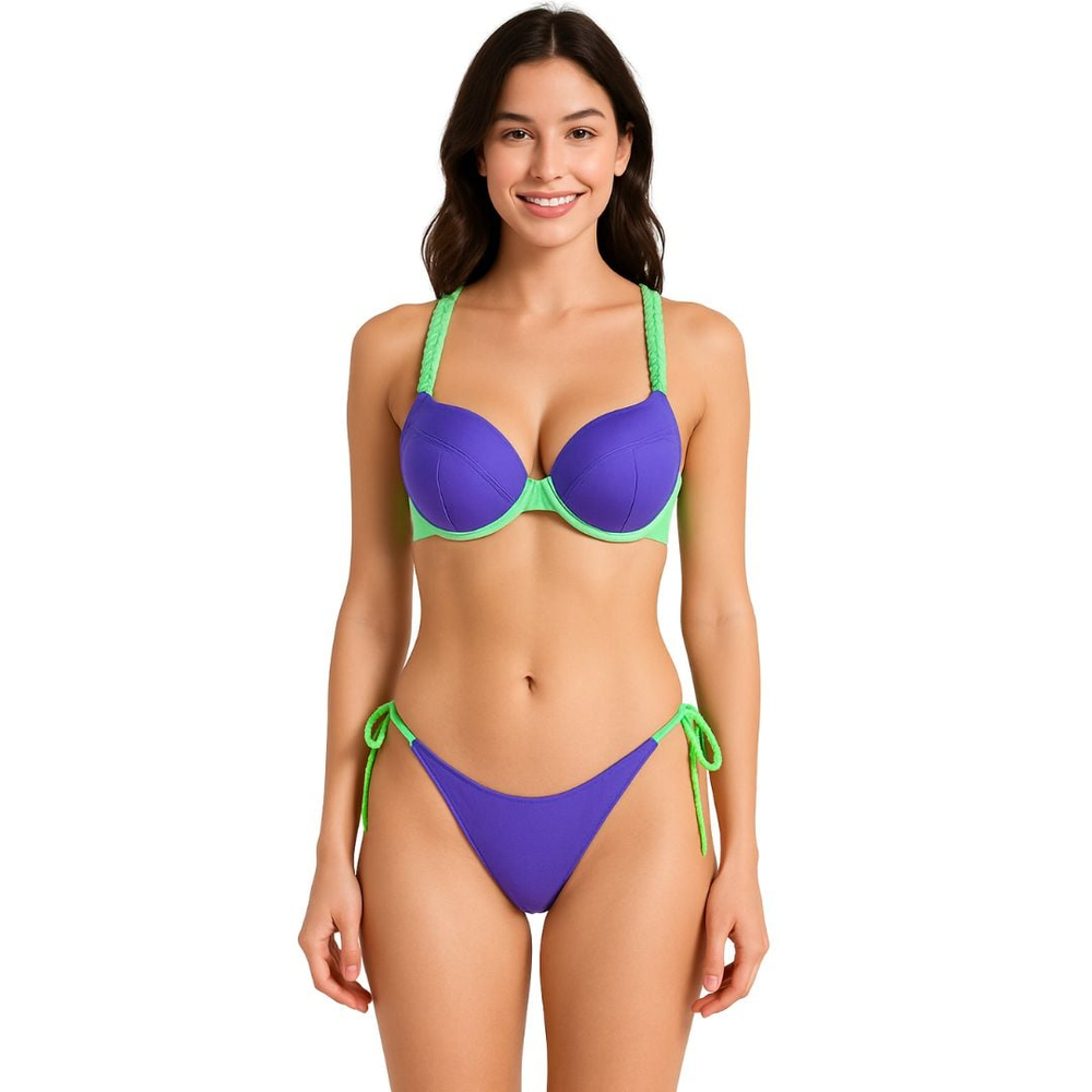 Biquíni Joy Duo Colors Fio Duplo Hangar Lingerie