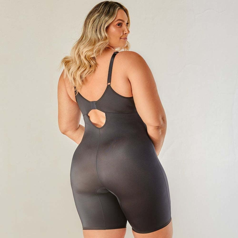 Body Modelador Plus Size Moldado Macaquinho Vi Lingerie