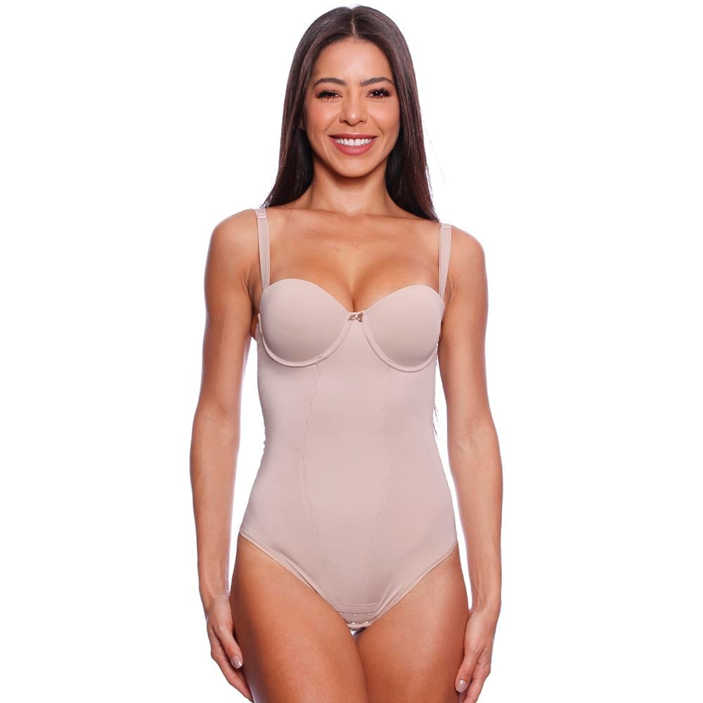 Body Modelador Control Com Bojo Tqc Vi Lingerie