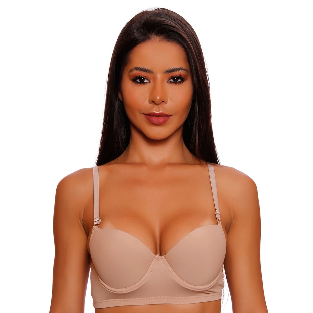 Sutiã Confort Liso Com Bojo E Aros Fortal Lingerie
